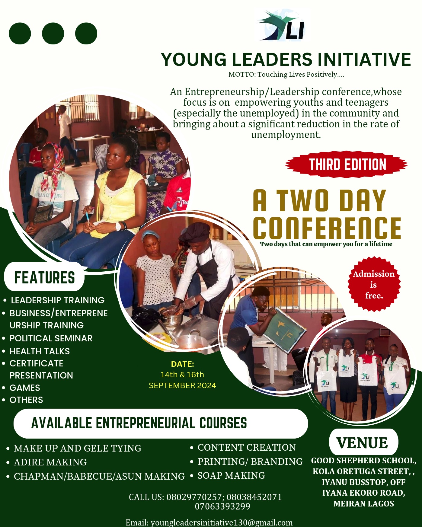 Entrepreneurship/Leadership Conference 2024